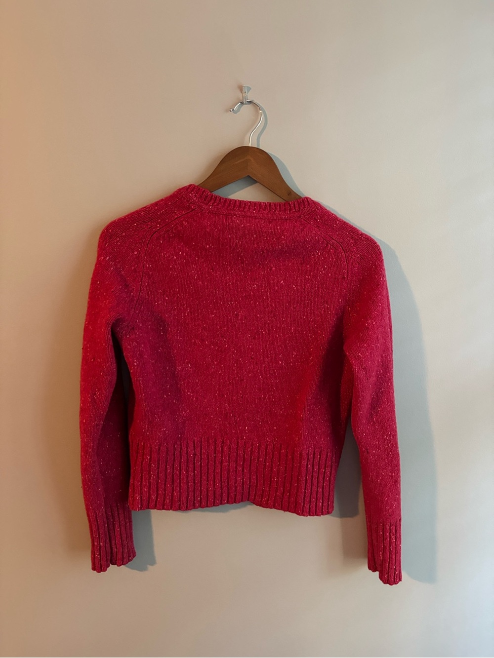 Express Raspberry Pink Crewneck Sweater - Picture 2 of 3